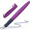Schneider Wavy - Penna stilografica per destrorsi e mancini, viola
