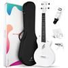 Enya NOVA U PRO - Ukulele tenore cutaway in fibra di carbonio, 66 cm | Corpo impermeabile, resistente all'umidità, al caldo e al freddo, peso leggero 0,75 kg, risonanza completa, kit: custodia