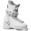 HEAD Scarponi da sci J 1 Junior, colore: bianco/grigio, taglia: 165 (603567-165)