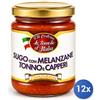 Contorno 12x Multipack Contorno Sugo tonno, melanzane e capperi gr. 200