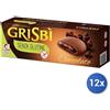 Grisbì 12x Multipack Grisbì Biscotti Senza glutine al cioccolato gr. 150