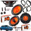 EvoTuning JBL EvoTuning 6 Altoparlanti JBL Stage 1 GEN2 Anteriori e Posteriori per Fiat 500X