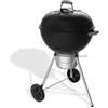 Weber Barbecue a carbone weber originale kettle premium nero con griglia 57 cm + telo di copertura