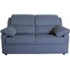 BellaHome Divano 2 posti maxi bellahome firenze avio tessuto sfoderabile e antimacchia, 170x95x93 cm