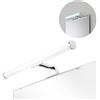 Avilia Lampada LED per Specchio Bagno - Illuminazione Uniforme e Brillante, Design Cromato, Facile Installazione, 30x11x5cm