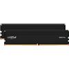 Crucial Pro (2 x 24GB, 5600 MHz, DIMM), Memoria RAM, Nero