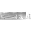 CHERRY DW 9100 SLIM - Set tastiera e mouse - senza fili - 2,4 GHz, Bluetooth 4.2 - QWERTZ - Tedesco