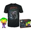 Funko Pop! Joker - Figurka winylowa DC Comics z koszulką premium, Set POP & Tee