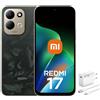XIAOMI Smartphone Xiaomi REDMI 17 4G, 4GB di RAM, 256GB di memoria, colore verde, display da 6,9 pollici, batteria da 7500mAh, con caricabatterie da 67W