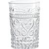 Zafferano 27 cl - Provenzale Bicchiere Acqua in Vetro - Set 6 Pezzi