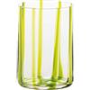 Zafferano 35 cl - Tirache Bicchiere Acqua in Vetro Borosilicato - Set 6 Pezzi