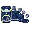 SJ GANG STYLE JAM GANG Set Updown Box, Sakky Bag, Astuccio 1 zip, Portapenne Round Plus, Per bambini e ragazzi, Scuola e tempo libero