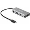 StarTech Hub USB-C 3 Porte con Lettore SD/microSD UHS-II, 3x USB-A, 10Gbps | Per SD e microSD, Compatto
