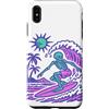 generic Custodia per iPhone XS Max Scheletro surf estate spiaggia grafica