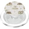 Cozy Countryside Farm Life Design Studio Pastorale Cavallo Pecora Trattore Fattoria Acquerello PopSockets PopGrip per MagSafe