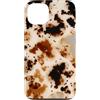 generic Custodia per iPhone 13 Grafica astratta marrone tartaruga
