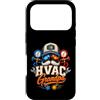 HVAC Grandpa Heating Cooling Technician Custodia per iPhone 17 Pro HVAC Nonno Riscaldamento Tecnico di Raffreddamento