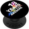 COOL BASKETBALL DESIGNS AND OUTFITS 18 ANNI DI BEING AWESOME BASKET 18. COMPLEANNO PopSockets PopGrip Adesivo