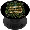 DBeesLovers Salva Tartarughe marine Le api proteggere gli alberi Mari Natura Terra PopSockets PopGrip Adesivo