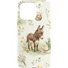 Cozy Countryside Farm Life Design Studio Custodia per iPhone 15 Pro Max Puledro d'asino Paese occidentale prato fattoria acquerello