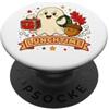 Spooky Lunch Club Carino Ghost Pranzo Ritorno a Scuola Spettrale Autunno Autun PopSockets PopGrip Adesivo