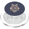 Hoot and Sqeeze Musican Apparel Gufo suona fisarmonica strumento musicale motivo gufi PopSockets PopGrip per MagSafe