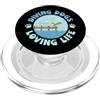 Dock Diving Gifts Cani subacquei Amare la vita Dock Diving PopSockets PopGrip per MagSafe
