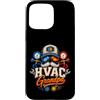 HVAC Grandpa Heating Cooling Technician Custodia per iPhone 15 Pro Max HVAC Nonno Riscaldamento Tecnico di Raffreddamento
