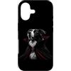 Halloween Border Collie Dog Pet Owner Go Custodia per iPhone 17 Vampiro gotico spettrale per amanti dei cani, Border Collie