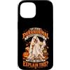 Nomad Tides & Pines Design Ghost Retriev Custodia per iPhone 15 Simpatico cane fantasma Golden Retriever divertente scherzo