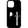 MASH MOSH Custodia per iPhone 12 Pro Max Corea del Sud Mappa, Corea Bandiera Colori Paese Contorno Viaggi