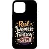 Flo Design Fantasy Football Outfits Custodia per iPhone 16 Pro Max Real Women Play Fantasy Football Women
