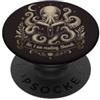 Romance Reader Octopus Signore, sto leggendo Shoosh Octopus Meme PopSockets PopGrip Adesivo
