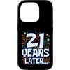 Twenty One Later 21st Birthday Party Mem Custodia per iPhone 14 Pro Twenty One 21 Years Later 21st Birthday Party Funny Meme