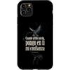 Inspiration Bible Quote Spanish Custodia per iPhone 11 Pro Max Quando ho paura di riporre la mia fiducia in te Salmo cristiano 56:3