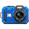 Kodak Macchina fotografica compatta PixPro WPZ2 - Blu + Kodak PixPro Zoom Optique x4 Wide 27-106mm f/3.0-6.6 f/3.0-6.6 - refurbished