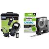 DYMO Labelmanager 280 Kit Etichettatrice Portatile Ricaricabile Tastiera Qwerty Con Custodia E 2 Nastri & D1 Etichette Autoadesive Per Stampanti Labelmanager, Rotolo Da 12 Mm X 7 M, Stampa Nero