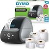DYMO LabelWriter 550 stampante di etichette Bundle | Etichettatrice con stampa termica diretta | Riconoscimento automatico delle etichette | Spina UE a due poli