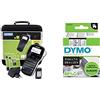 DYMO LabelManager 280 Kit Etichettatrice Portatile Ricaricabile Tastiera QWERTY con Custodia e 2 Nastri & D1 Etichette Autoadesive per Stampanti LabelManager, Rotolo da 9 mm x 7 m