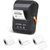 SUPVAN T50M Pro Etichettatrice Bluetooth con 3 Nastri, Set 2