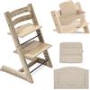 Stokke Tripp Trapp Kit Seggiolone con Cuscino Eco e Baby Set 2 - Wild Wood - Beige Timber Eco