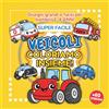 COLORIAMO INSIEME VEICOLI Libro da Colorare Super Facile per Bambini 1-4 Anni