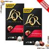 L'OR 300 Cialde Capsule alluminio Caffe L'OR Comp. Nespresso Miscela Splendente*