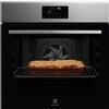 Electrolux Forno Elettrico da Incasso Ventilato Multifunzione con Grill Pirolitico 72 Litri 60 cm Classe A++ colore Nero/Acciaio Inox - EOF4P0PX2