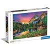 CLEMENTONI Puzzle 6000 Pezzi HQC Alpine Lake - Clementoni