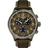Tissot Orologio Cronografo al Quarzo Svizzero Uomo con Cinturino in Pelle T1166173609200