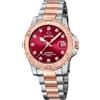 JAGUAR Orologio Donna Analogico Acciaio Inossidabile 316L Argento - Quarzo - Vetro zaffiro alta resistenza - Impermeabile 20 ATM - Data J871/6 - Couple Diver