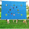Telo con Fori E 6 Palline, Attrezzatura per Il Gioco Cooperativo Dei Bambini,