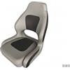 Ocean Poltroncina Ocean 52 in Polietilene e Vinile Marino - Grigio/Nero
