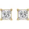 Lamati' Collezione Acqua Orecchino Brina Quadrato 6 Mm Oro